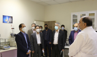 بازدید معاون محترم پژوهشی وزارت علوم و رئیس محترم دانشگاه از آزمایشگاه علوم شناختی